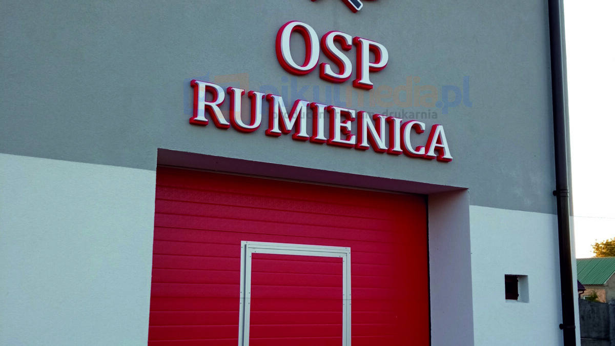 Logo 3d dla OSP Rumienica